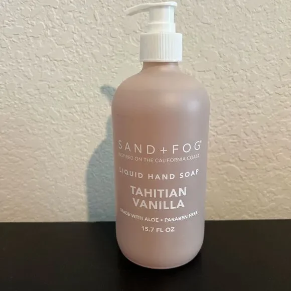Sand + Fog Tahitian Vanilla 15.7 oz Liquid Hand Soap - Picture 2 of 3